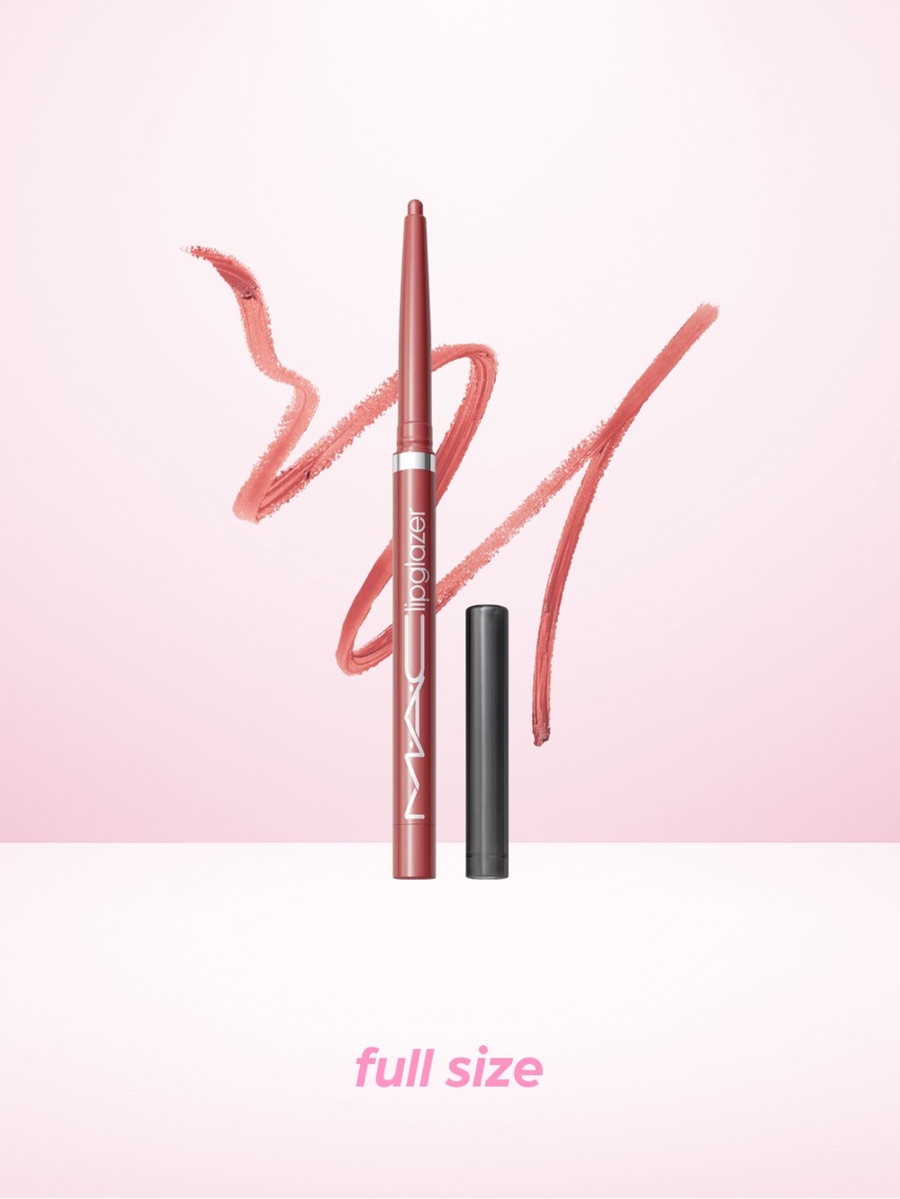 MAC Lipglazer Glossy Liner Velvet Teddy